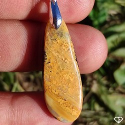 Opale Natural Boulder Pendant, Australia - Charlie's Gems