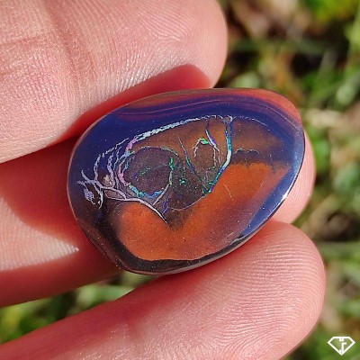 Opale Boulder naturelle en provenance de Yowah en Australie