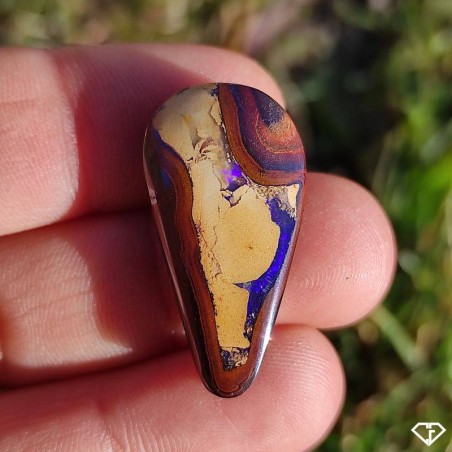 Opale Boulder naturelle en provenance de Yowah en Australie