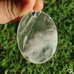 Natural Rock Crystal Pendant