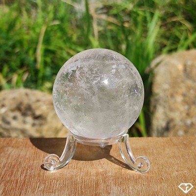 Madagascar Rock Crystal Sphere