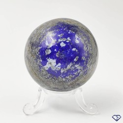 Natural Lapis Lazuli Sphere from Afghanistan