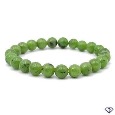 Bracelet perles de Jade Néphrite naturelles
