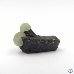 Prehnite on epidote - Mali collection stone