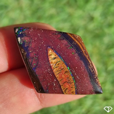 Opale Boulder naturelle d'Australie