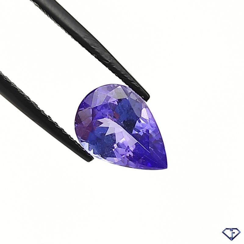 Tanzanite shops Trillion Shape 5mm Approximately 0.9 Carat Matching Pair, December Birthstone, Deep Purple Color , Faceted Plain Top (11744)