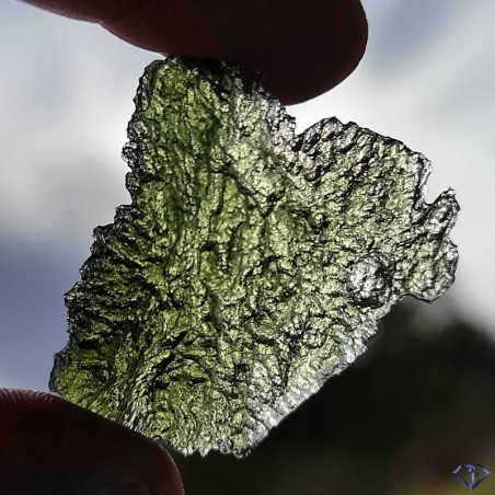 Natural Moldavite of the Czech Republic