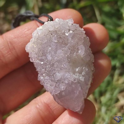 Cactus Amethyst  Point Pendant - Natural Stone of South Africa