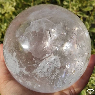 Rock Crystal Sphere - Collection Stone from Brazil