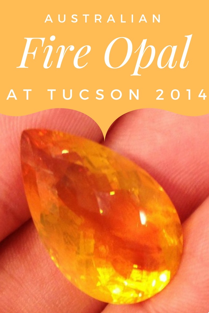 Opale de feu d'Australie - Tucson show
