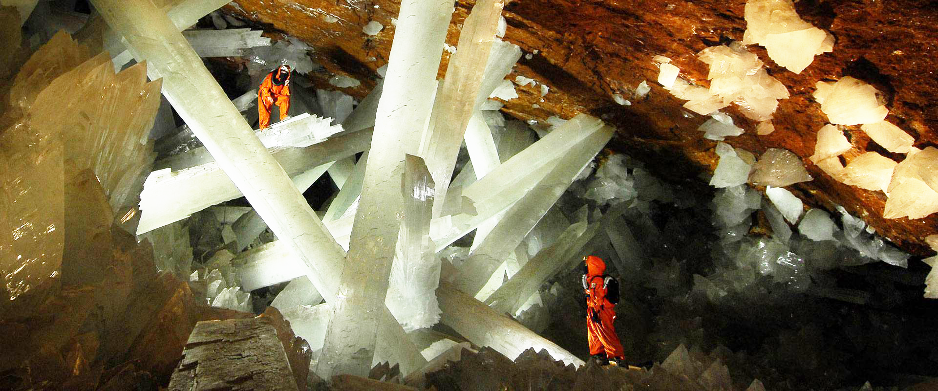 Les cristaux géants de la Grotte de Naica