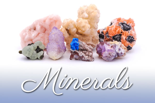 Charlie's minerals selection