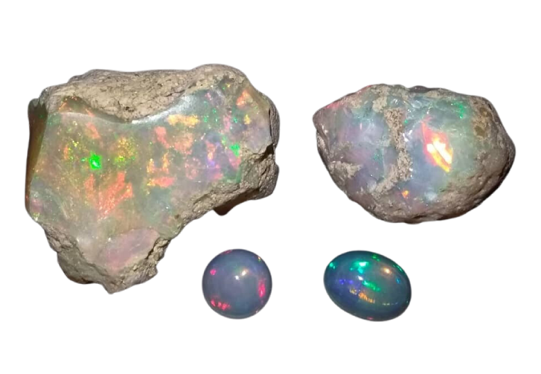 The Opal Welo of Ethiopia (description, lithotherapy, properties)